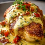 Chicken with Cheese Sauce First Image