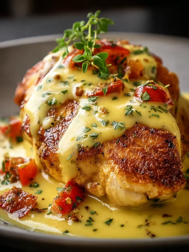 Chicken with Cheese Sauce First Image
