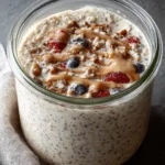 High protein overnight oats First Image