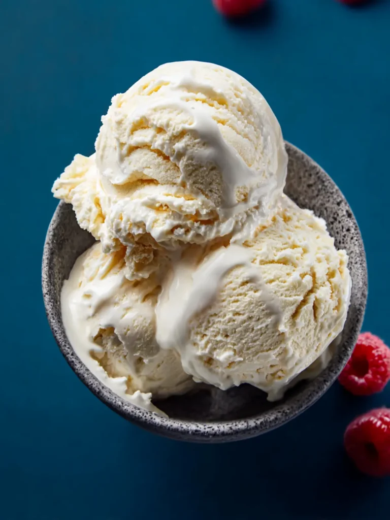 Keto Vanilla Ice Cream First Image