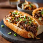 Korean Inspired Kimchi Bulgogi Cheesesteak First Image