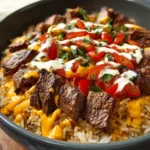 Steak Queso Rice Bowl First Image