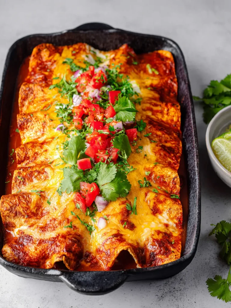 gluten free chicken enchiladas First Image