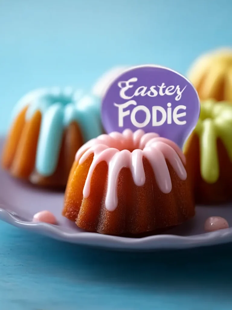 mini bundt cakes easter First Image