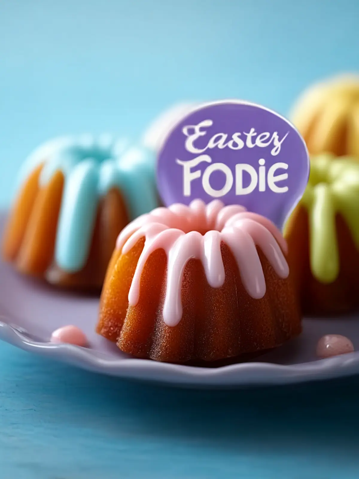 mini bundt cakes easter First Image