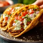 smashed chicken tacos First Image