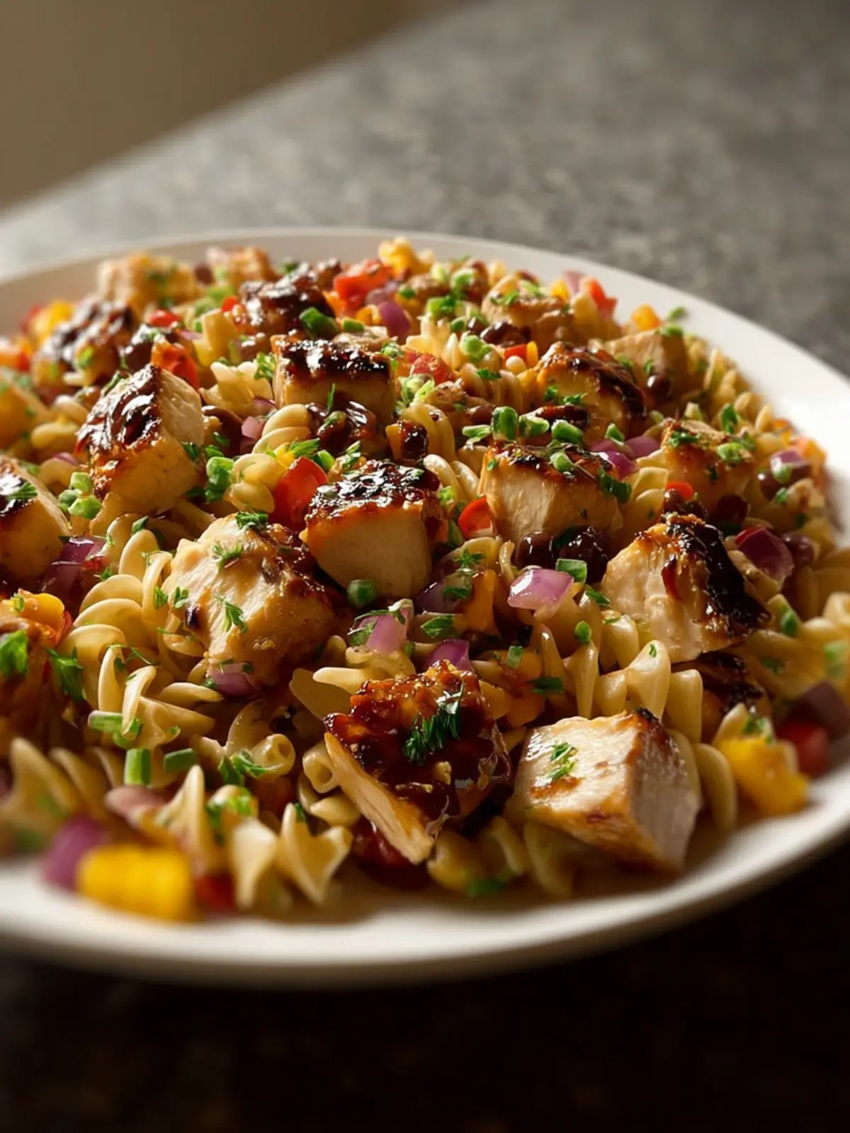 BBQ Chicken Pasta Salad: Easy, Flavor-Packed Delight!