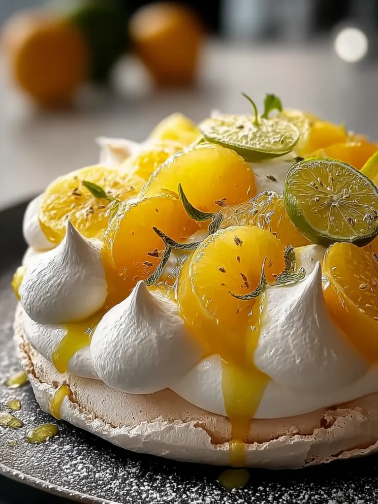 Citrus Pavlova: An Amazing Ultimate Recipe for 6 First Image