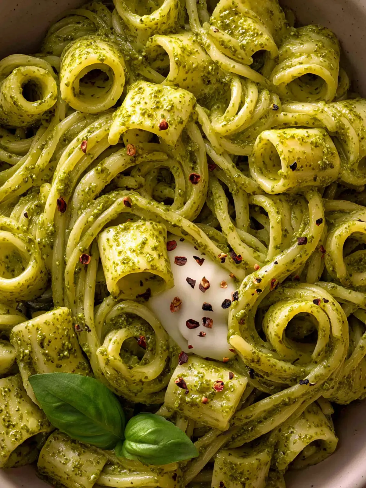 Creamy Pesto Pasta First Image