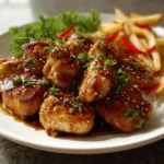 Honey Garlic Chicken First Image