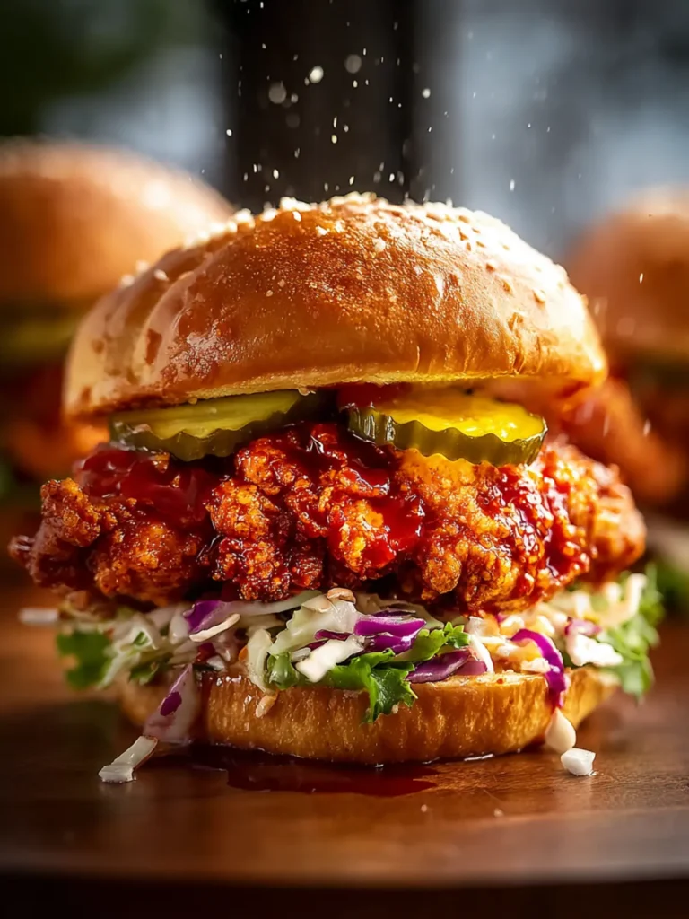 Spicy Nashville Hot Chicken Sandwiches Recipe to Savor! First Image