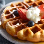 Waffle Recipe First Image